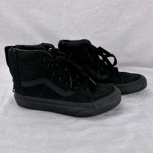 Vans Kids Sk8-Hi Shoe Black/Black